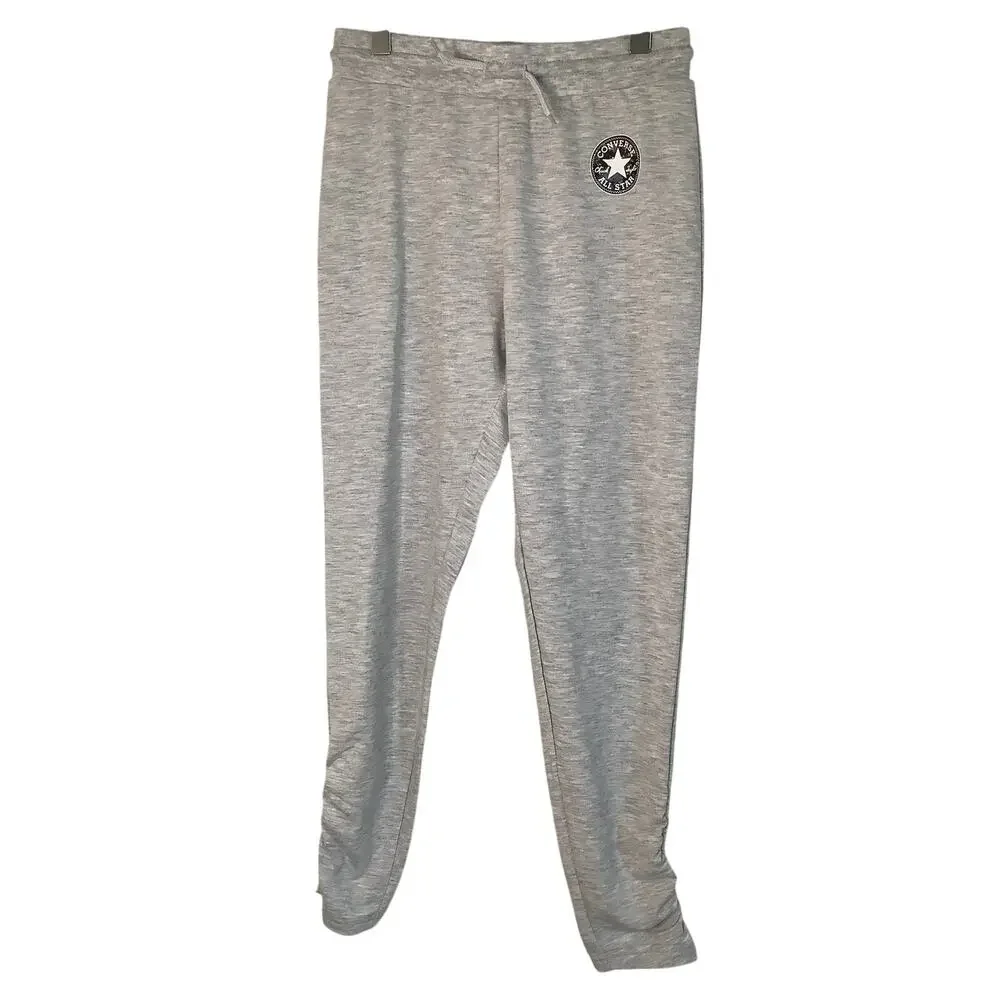 Converse Kids Medium Lunar Rock Heather Chuck Patch Light Jogger Pants R8-1
